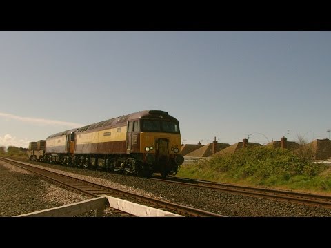 Prestatyn 30.4.2015 - 57305 & 57312 Northern Belle Locos on Valley Flasks