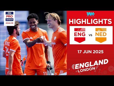 FIH Hockey Pro League 2024-25 Highlights: England vs Netherlands (M) | Match 1