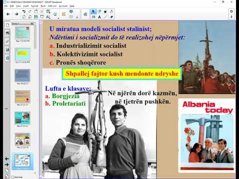 Histori 11 Vendosja e regjimit komunist