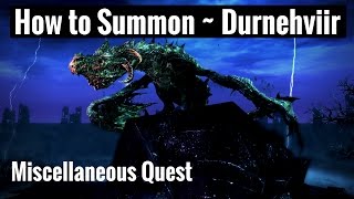 How to Summon DURNEHVIIR & Soul Tear Shout - Skyrim Remastered