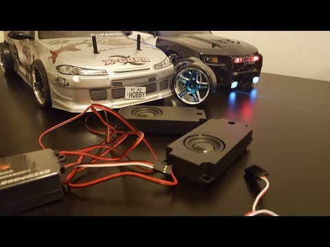 How to install RC Engine sound simulator or system