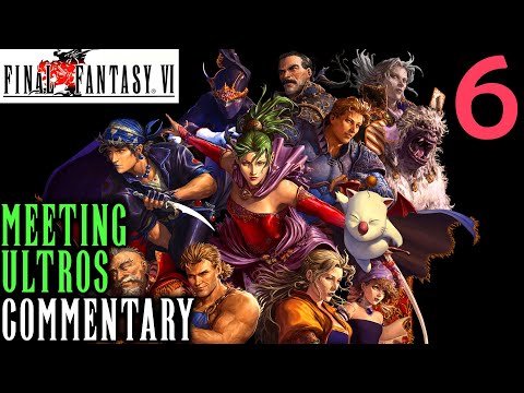 Final Fantasy VI Walkthrough Part 6 - Ultros Boss Battle & Locke's Escape