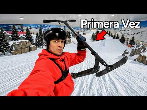 POV: Pruebas un Scooter de Nieve por Primera Vez
