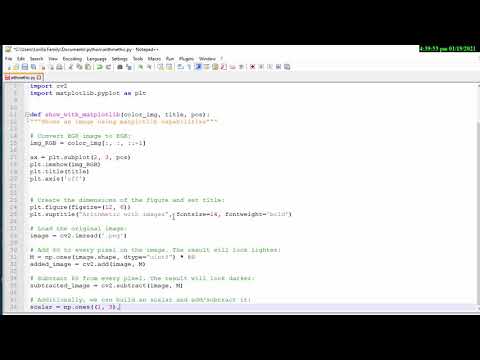 【Python OPENCV】Arithmetic with images