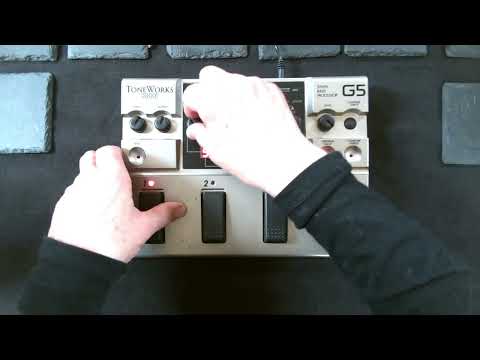 Korg ToneWorks G5 Synth Bass Processor 1995 - Silver image 12