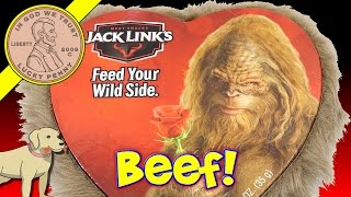Valentine's Day Jack Links Big Foot Furry Heart Beef Jerky Gift