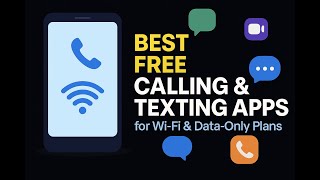 BEST FREE CALLS AND TEXTS APPS FOR WIFI AND DATA ONLY PLANS 2026 (TEXTNOW)
