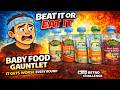 Beat It Or Eat It Retro Game Challenge Baby Food Gauntlet Whatever Wednesday