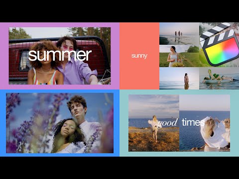 Summertime Modular Template for Final Cut Pro — MotionVFX