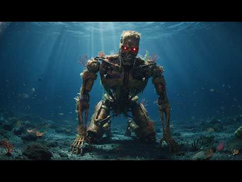 Restoring Terminator T800 after 30 years submerged in the sea: From rust to red eyes. l - T-Corp