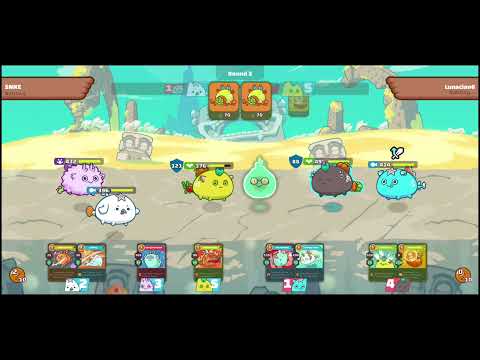 Axie Infinity Ronin nimo build.