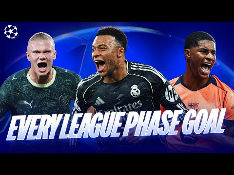 EVERY Goal From The Champions League League Phase