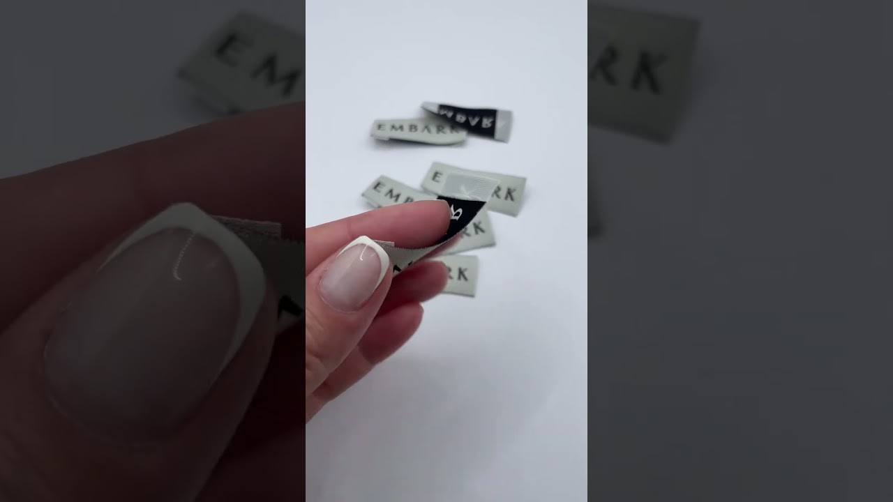 Custom Woven Labels for Clothing Brands | Premium Branding Tags – Label Hub