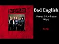 Bad English - Heaven Is A 4 Letter Word (Isolated Vocals)