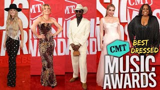 TOP 10 BEST DRESSED AT CMT MUSIC AWARDS 2024!