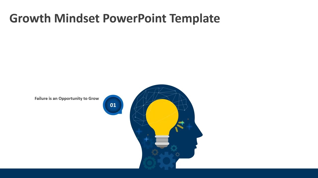 Growth Mindset PowerPoint Template | Kridha Graphics