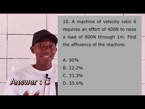 Jamb past questions (physics 2010) jamb part 2