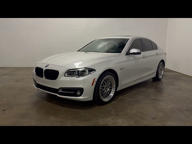 2016 BMW 5 SERIES SEDAN 6-CYL, TURBO, 3.0 LITER 535I SEDAN 4D