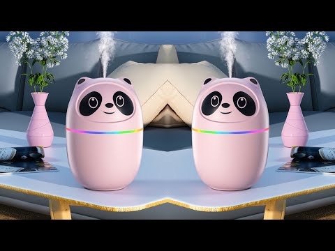 CUTE PANDA ROOMA AND CAR HUMIDIFIER AND AROMA DIFFUSER