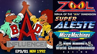 Bad Influence S1/E3 November 1992 - Full Episode #badinfluence #retrogaming #retrogames
