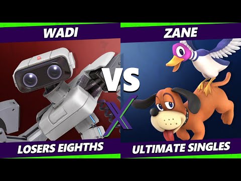 S@X 404 Online Losers Top 8 - WaDi (ROB) Vs. Zane (Duck Hunt) Smash Ultimate - SSBU