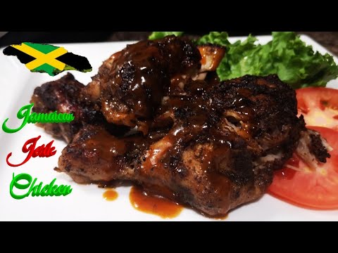 The Best Jamaican Jerk Chicken Recipe(oven baked) must try