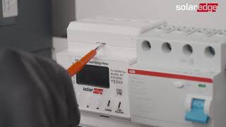 Installation av SolarEdge Inline Energimätare