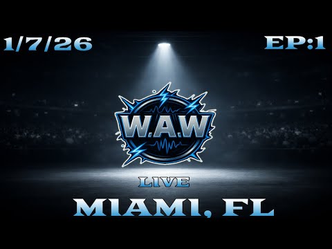 W.A.W. LIVE | January 7, 2026 — Miami, FL | Frequency Pro Wrestling