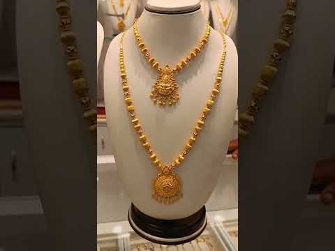 Lalithaa jewellery Gold Necklace #viral #gold #wedding#shortsfeed  #haram#lalithaajewellery