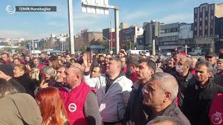 İzmir Karabağlar Belediyesi işçileri ek protokol istiyor