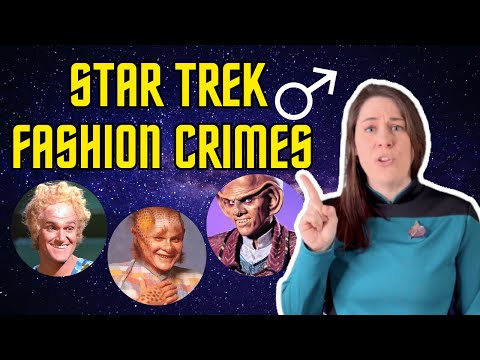 Top 10 Worst Dressed Men In Star Trek (Star Trek Fashion Crimes)