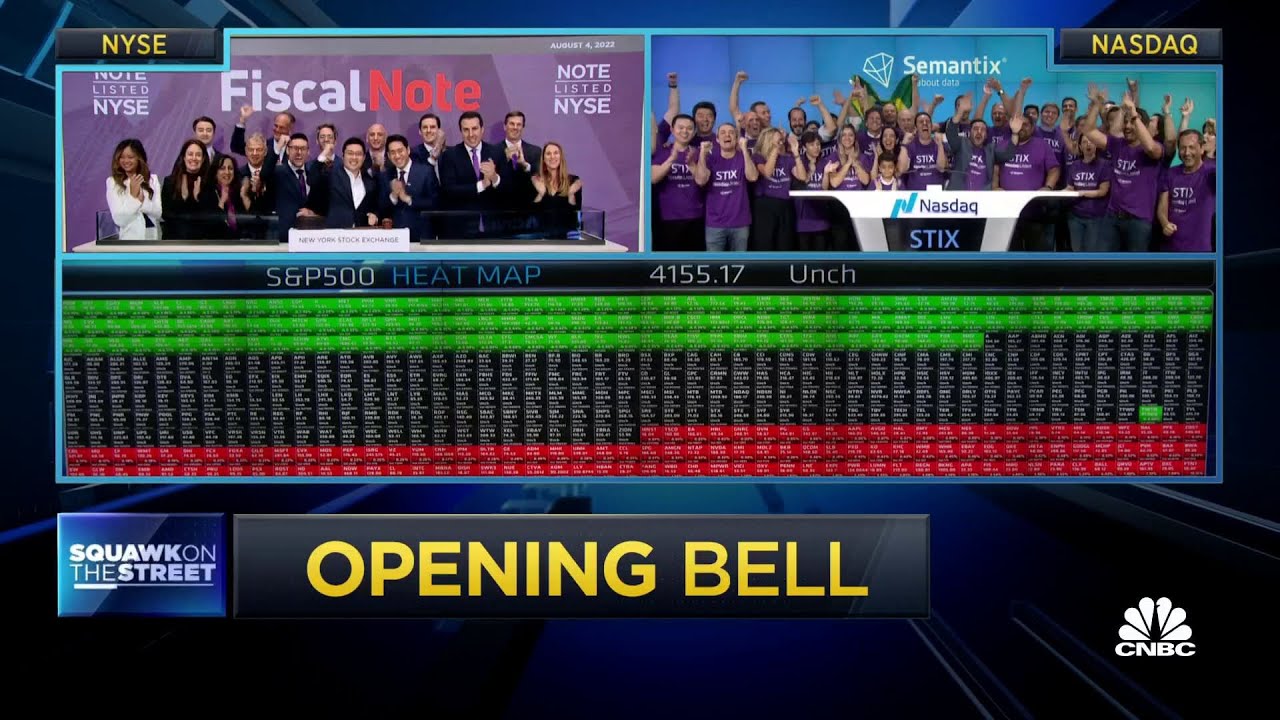 Opening Bell, August 4, 2022