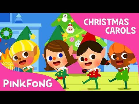 Santa's Elves | Christmas Carols | Pinkfong Songs for Children