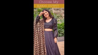5 Raksha Bandhan Outfit ideas| Choose My Rakhi Outfit | Rakhi Outfit ideas