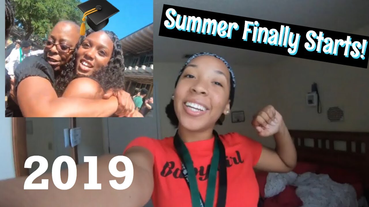 My Last Day Of 9th Grade + Her Middle School Graduation