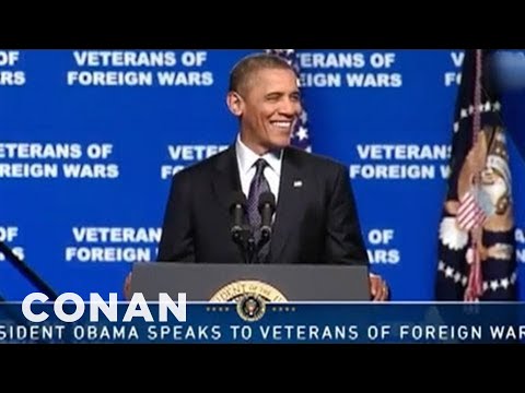 Obama Is Milking The Bin Laden Assassination | CONAN on TBS