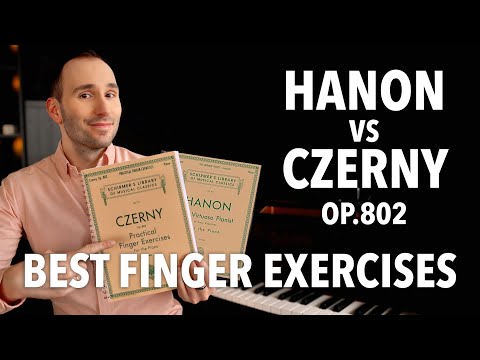 Hanon vs Czerny op.802 | Which is better for piano finger exercises?