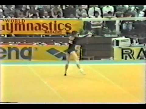 6th EF FX CHN Chen Yongyan   1983 World Gymnastics Championships 19 700
