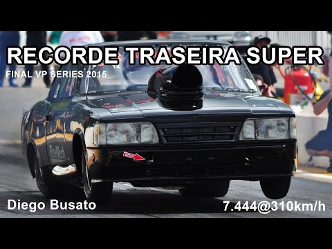 Opala V8 Aspirado NITRO acelera de 0 a 310km/h em 7.4s