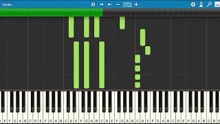 Sentidos Opuestos - Entre Amigos | Piano Tutorial | Midi