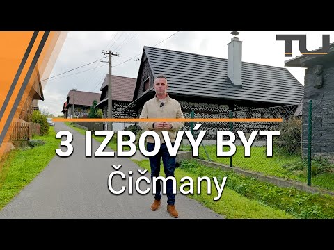 3 IZBOVÝ BYT NA PREDAJ - Čičmany