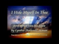 I Hide Myself In Thee