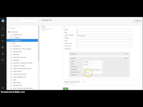 Umbraco Archetype Evolution 3
