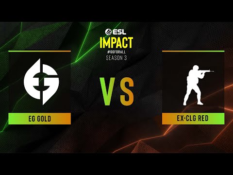 ex-CLG Red vs. EG Gold - Map 2 [Overpass] - ESL Impact League S3 NA - Play-in
