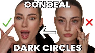 How To Cover Dark Circles Under Eyes and Get Rid of Eye Bags