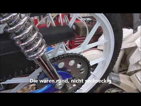 Zündapp ZR 20: Das nennt man wohl Teilrestauriert