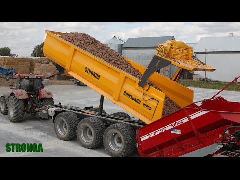 Stronga pristato naują BulkLoada BL851 (serija ūkininkams) priekabą cukriniams runkeliams