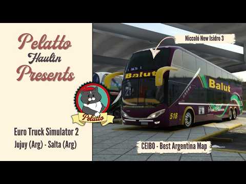 Euro Truck Simulator 2 - Niccoló Isidro 3 Across Argentina - Realistic Graphics.