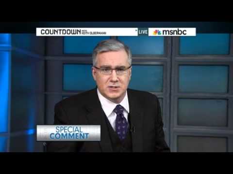 Gabrielle Giffords - Special Comment - 01-08-11 Countdown with Keith Olbermann