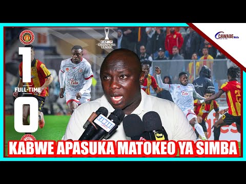 KABWE ALIPUKA SIMBA KUFUNGWA NA ESPERANCE/ BADO NAFASI ANAYO.